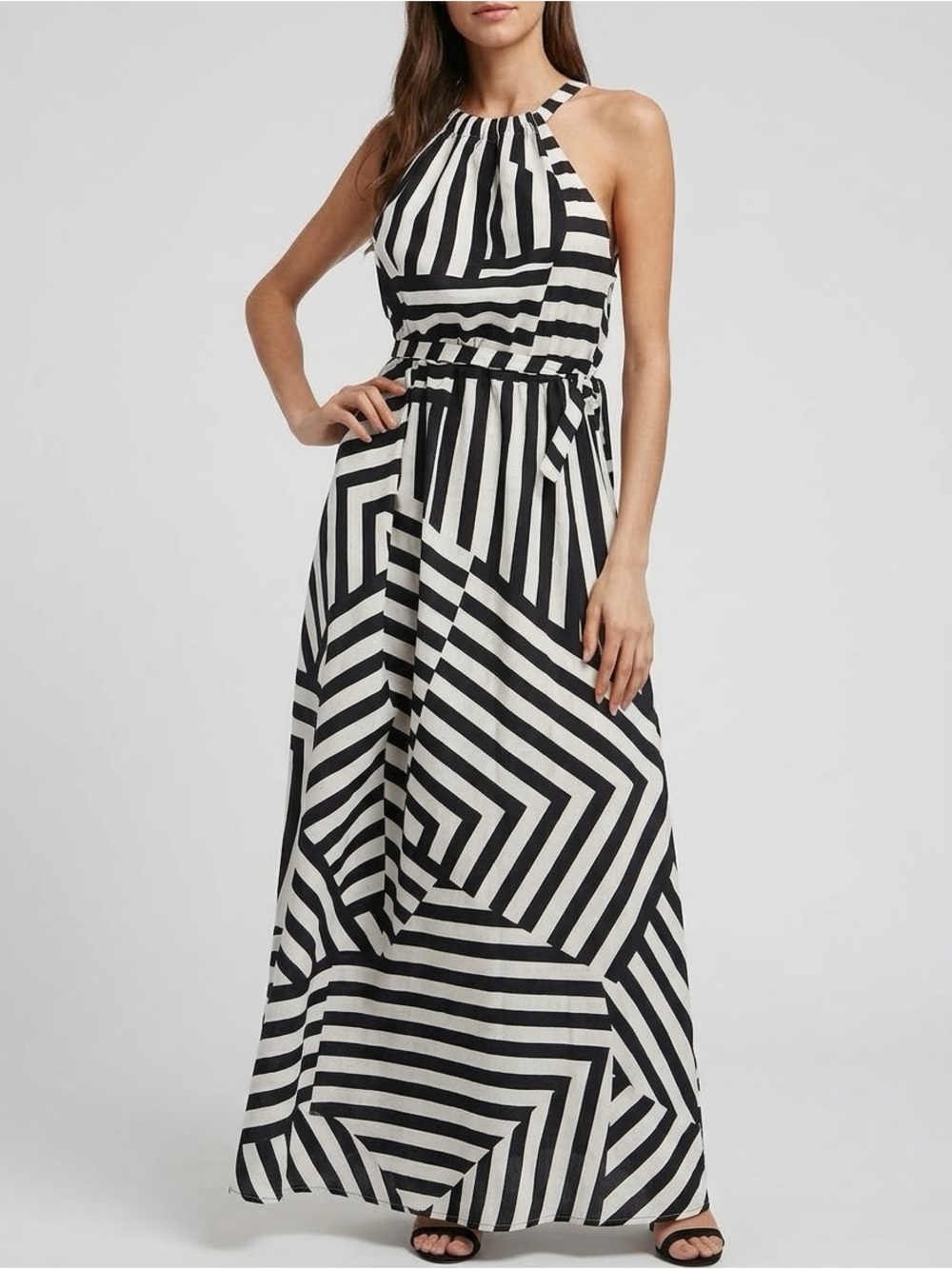 Striped Maxi Summer Dress